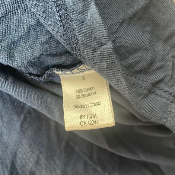 NEW Seeing Stars Navy Sleep Camisole with Eyelash Lace Detail - Picture 5 of 6